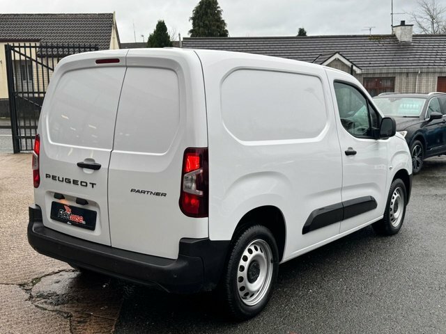 Peugeot Partner 1.5 Bluehdi 1000 Professional Standard Panel Van 5 CF24ODM White #6
