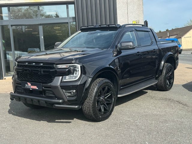 Ford Ranger 2.0 Td Ecoblue Wildtrak Pickup Double Cab Dies HV74SVG Black #4