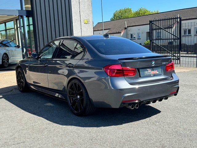 BMW 3 Series 2.0 320D M Sport Saloon Euro 6 S YK68KUB Grey #4