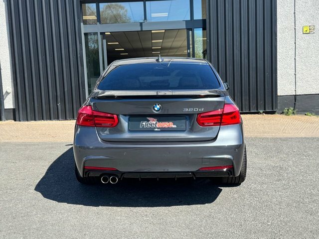 BMW 3 Series 2.0 320D M Sport Saloon Euro 6 S YK68KUB Grey #5