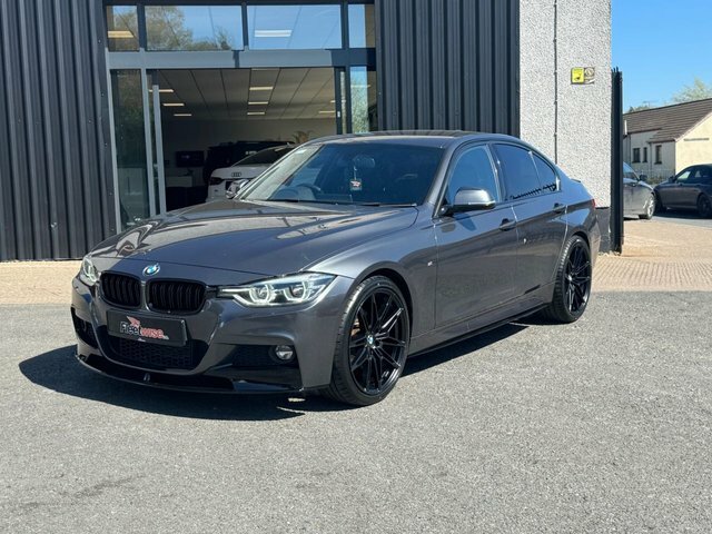 BMW 3 Series 2.0 320D M Sport Saloon Euro 6 S YK68KUB Grey #3