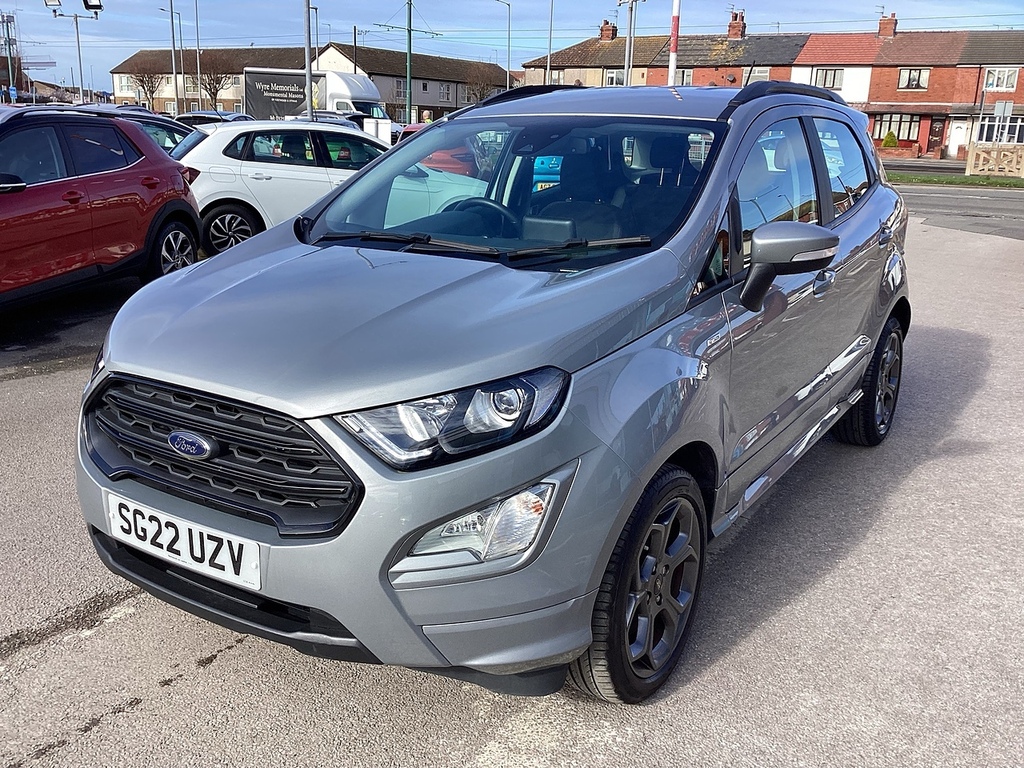 Ford Ecosport T Ecoboost St-line SG22UZV Silver #4