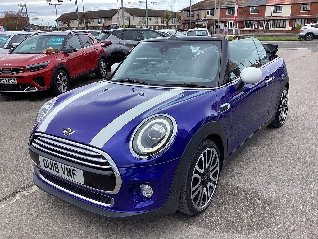 Mini Convertible Cooper II DU18VMF Blue #5