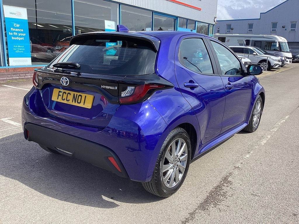Toyota Yaris Vvt-h Icon PO72EFM Blue #5
