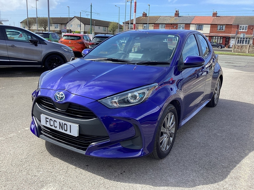 Toyota Yaris Vvt-h Icon PO72EFM Blue #2