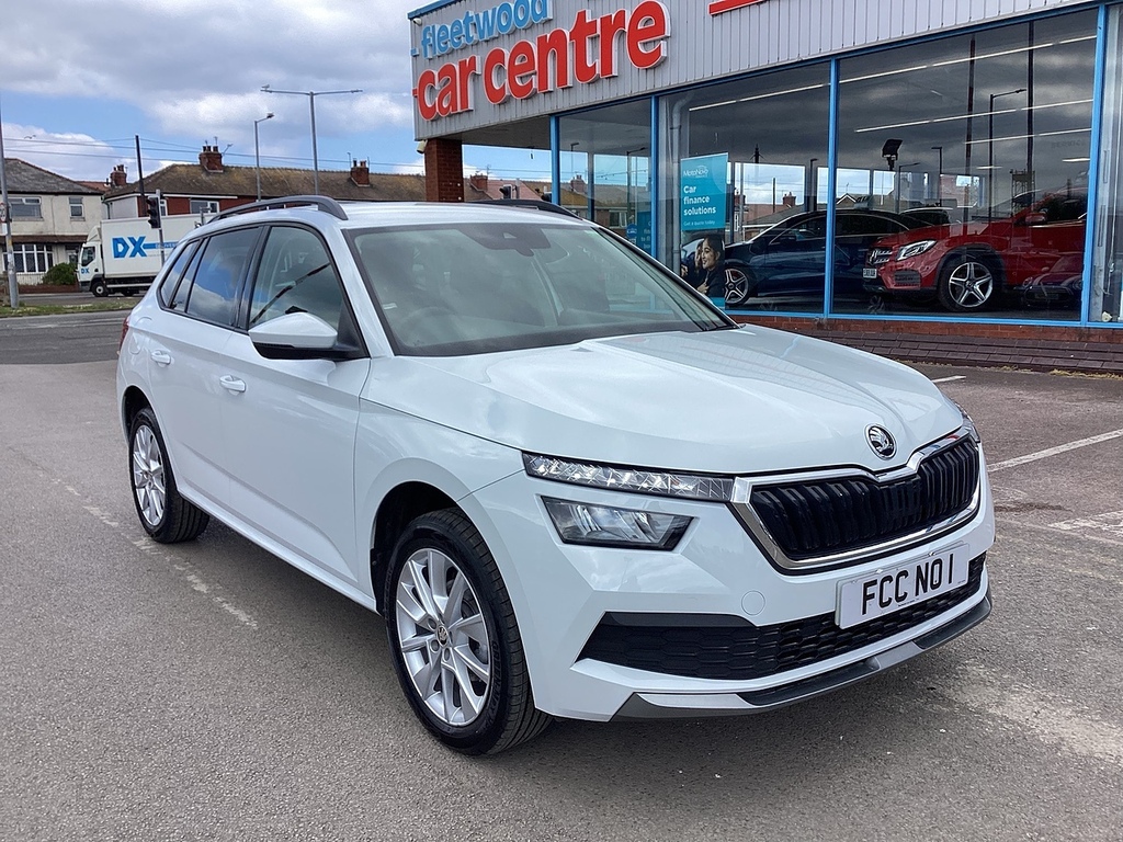 Skoda Kamiq Tsi Se Drive White