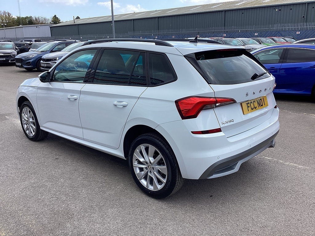 Skoda Kamiq Tsi Se Drive PO72EMK White #2