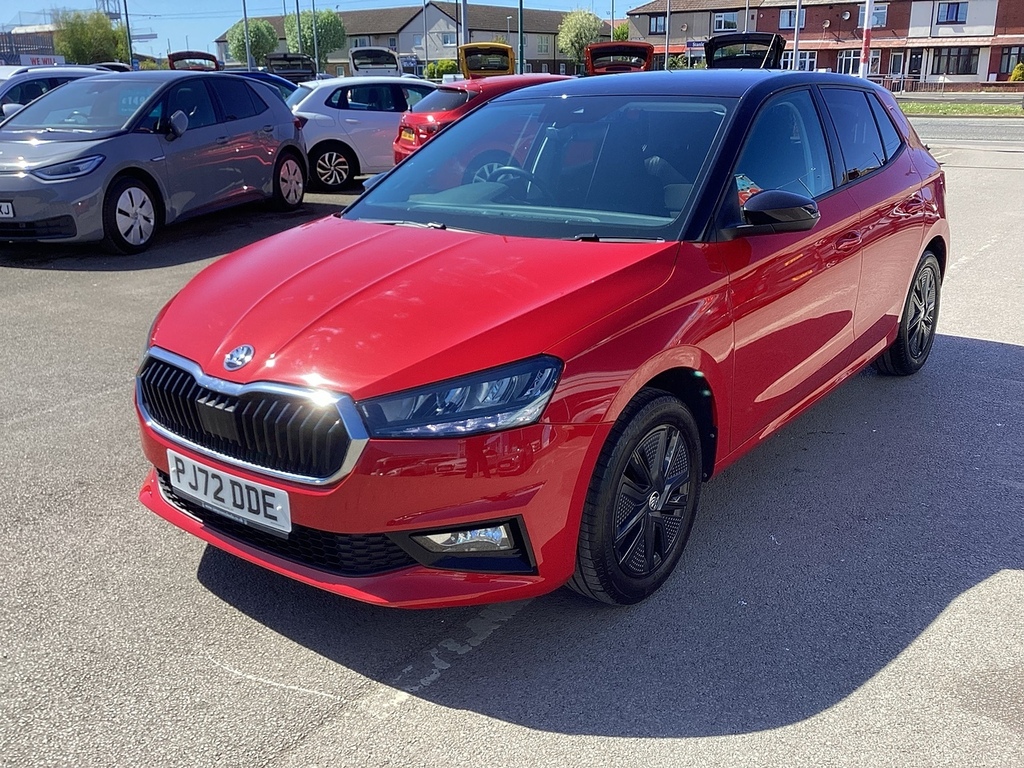 Skoda Fabia Tsi Colour Edition Red #5