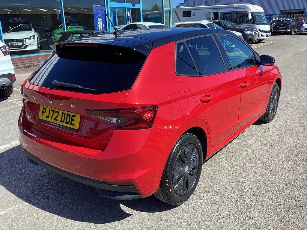 Skoda Fabia Tsi Colour Edition Red #4