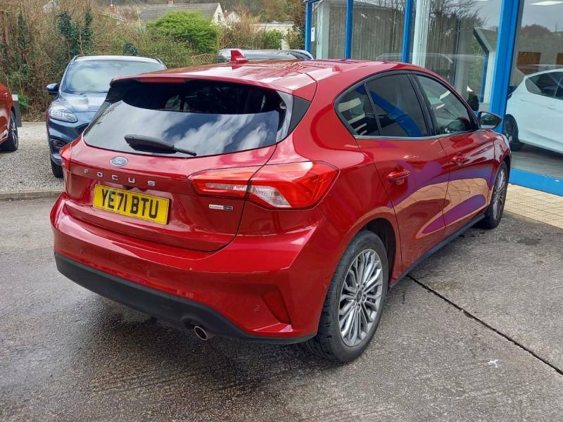 Ford Focus 1.0 Ecoboost Hybrid Mhev 125 Titanium X Ed - 2 YE71BTU Red #6