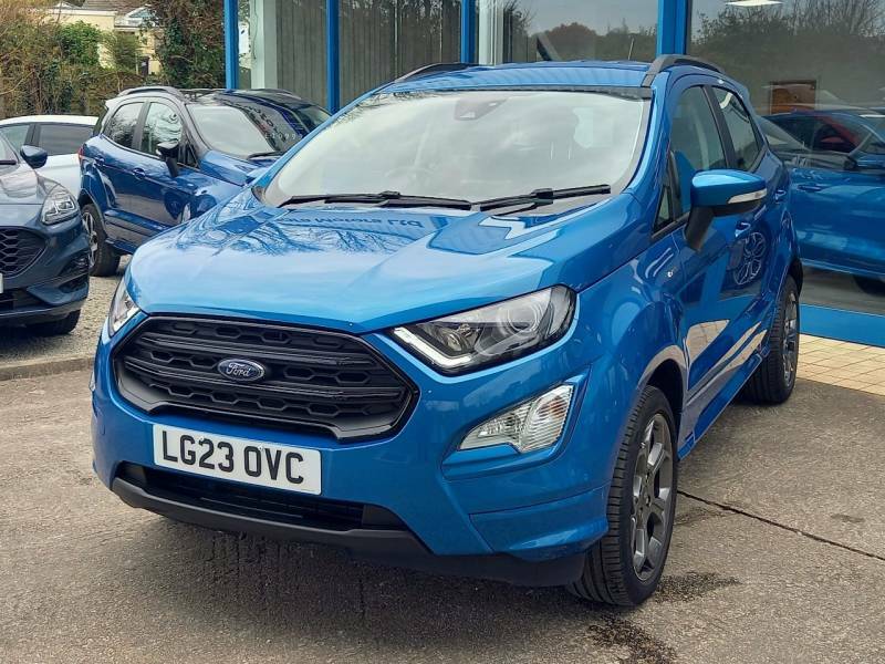 Ford Ecosport 1.0 Ecoboost 140 St-line - 2023 23 LG23OVC Blue #2