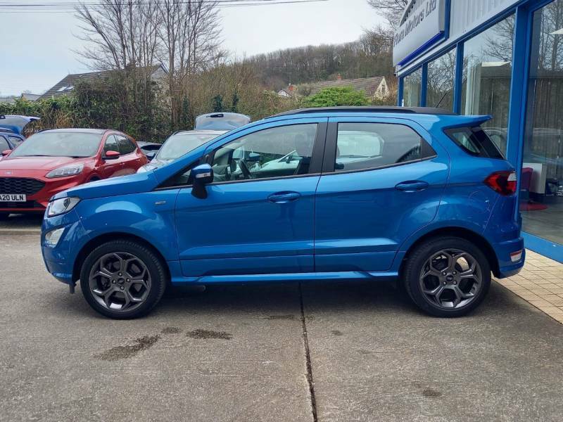 Ford Ecosport 1.0 Ecoboost 140 St-line - 2023 23 LG23OVC Blue #4