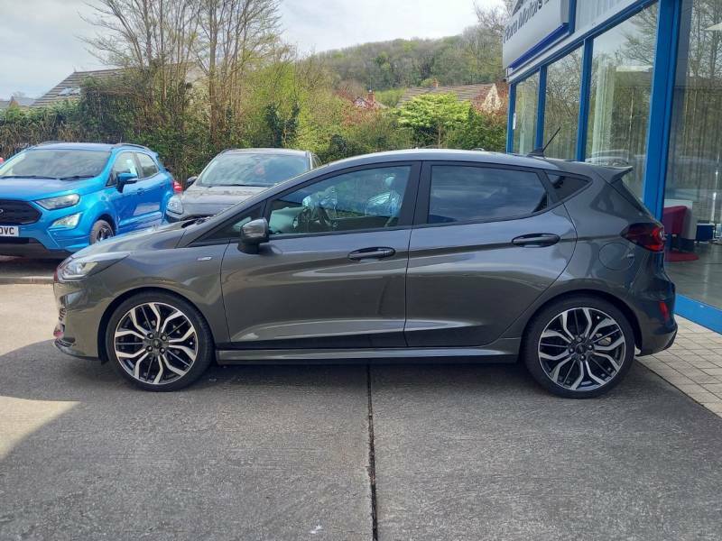 Ford Fiesta 1.0 Ecoboost Hybrid Mhev 125 St-line X - 2023 CN23UTE Grey #4