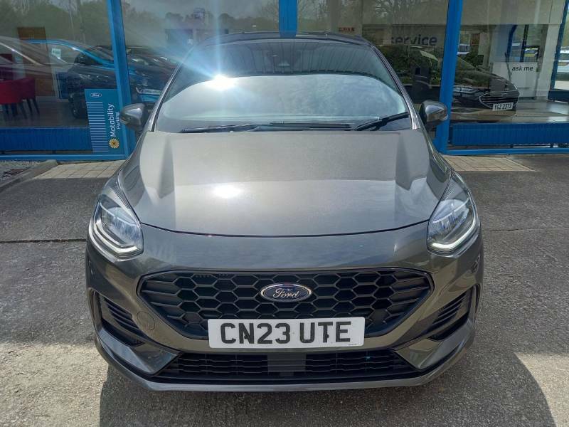 Ford Fiesta 1.0 Ecoboost Hybrid Mhev 125 St-line X - 2023 CN23UTE Grey #3