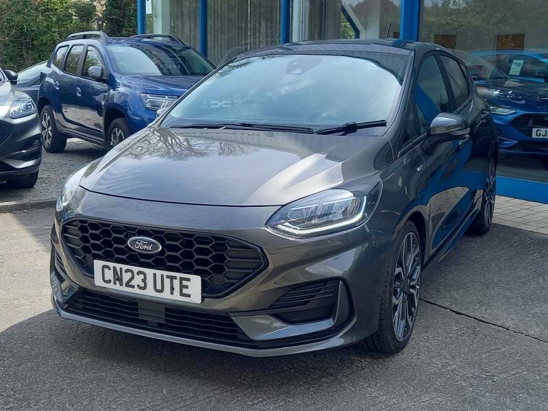 Ford Fiesta 1.0 Ecoboost Hybrid Mhev 125 St-line X - 2023 CN23UTE Grey #2