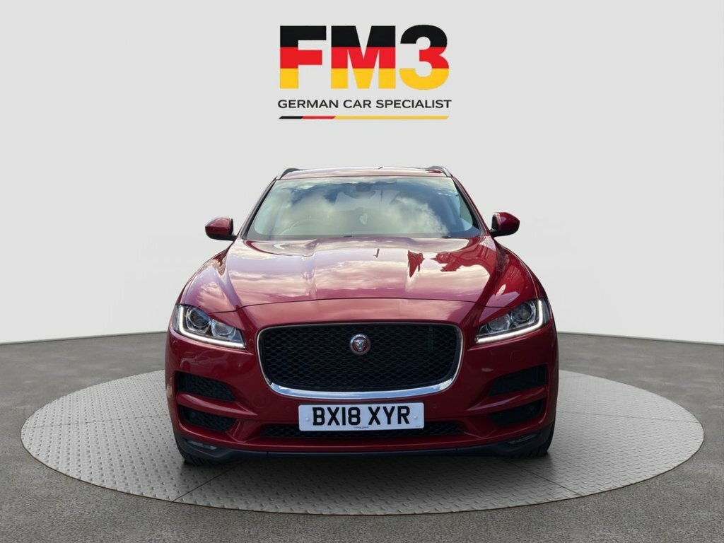 Jaguar F-Pace 2L Portfolio BX18XYR Red #3