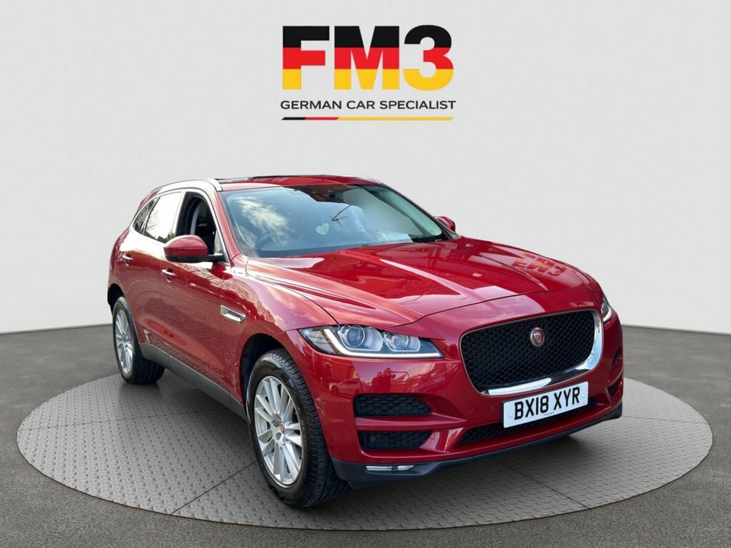 Jaguar F-Pace 2L Portfolio Red
