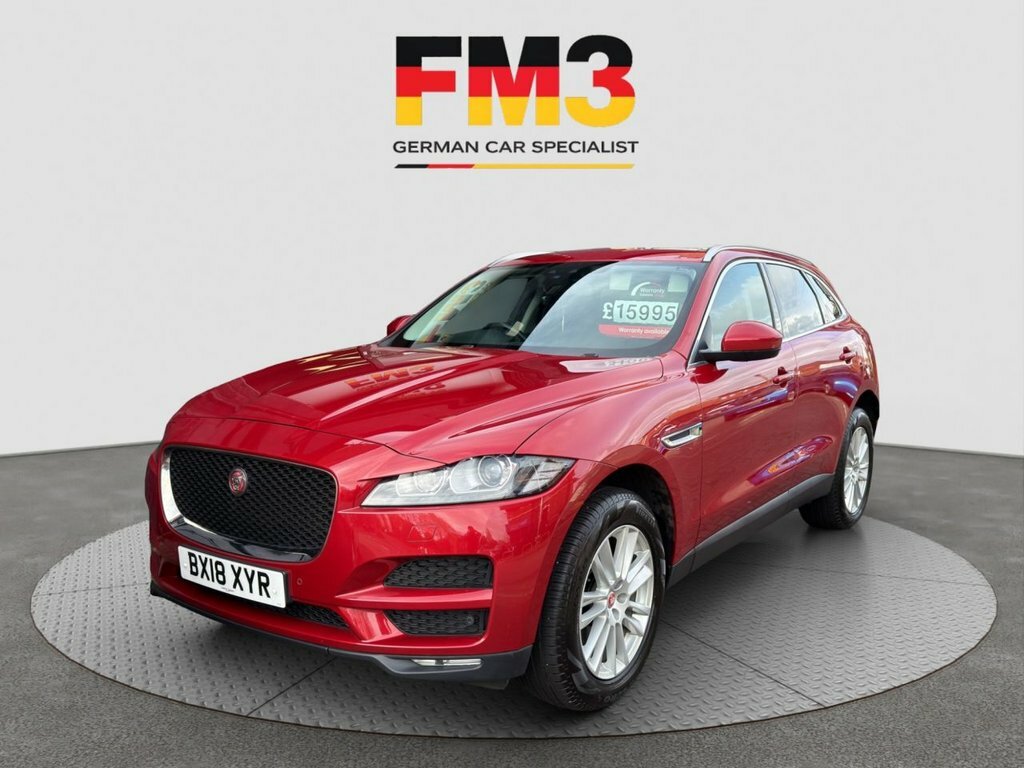 Jaguar F-Pace 2L Portfolio BX18XYR Red #4
