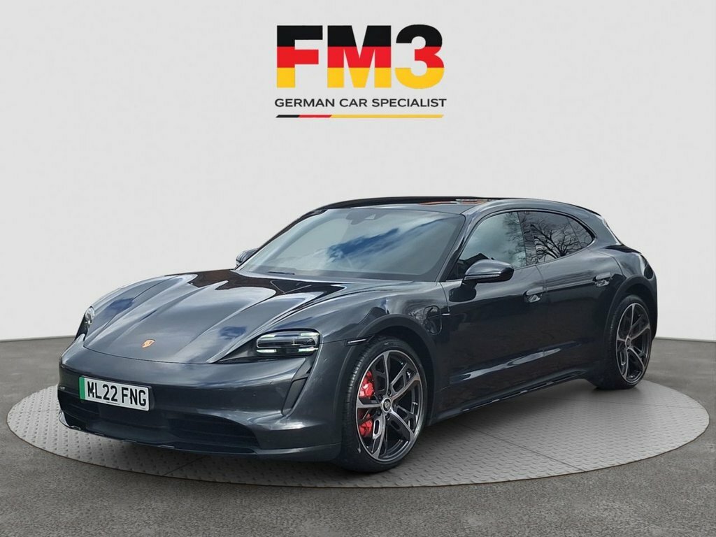 Porsche Taycan Estate ML22FNG Grey #3