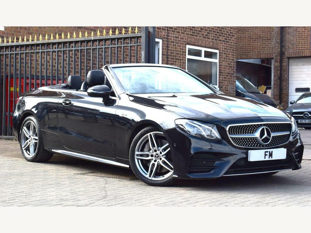 Mercedes-Benz E Class 2.0 E300 Amg Line Cabriolet G-tronic Euro 6 S S Black
