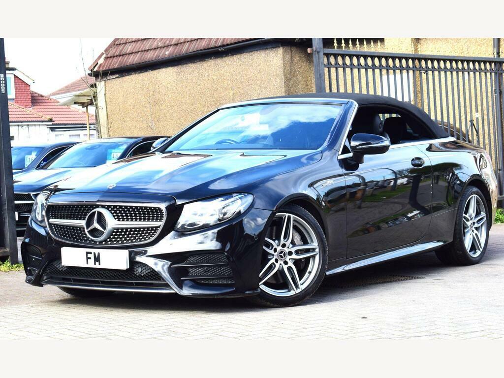 Mercedes-Benz E Class 2.0 E300 Amg Line Cabriolet G-tronic Euro 6 S S Black #3