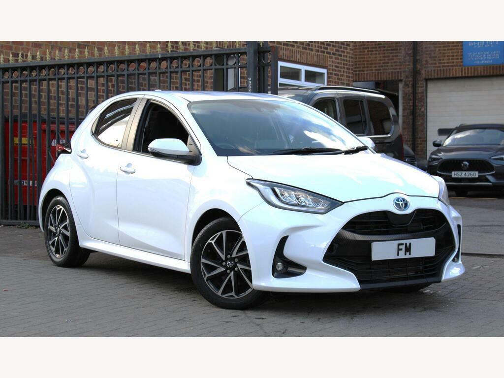 Toyota Yaris 1.5 Vvt-h Design E-cvt Euro 6 S S White #5