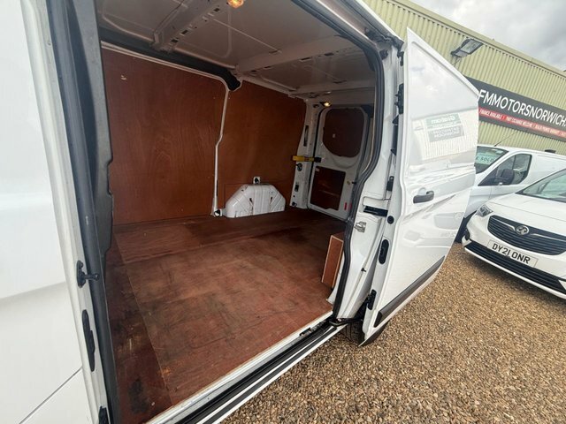 Ford Transit Custom 300 Ecoblue Panel Van MJ19ZGX White #6