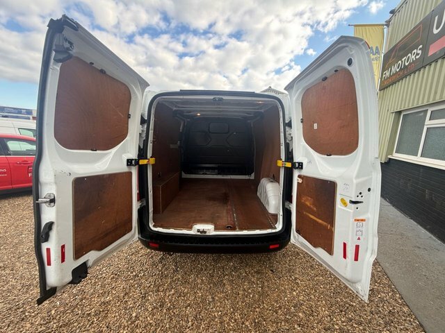 Ford Transit Custom 300 Ecoblue Panel Van MJ19ZGX White #5