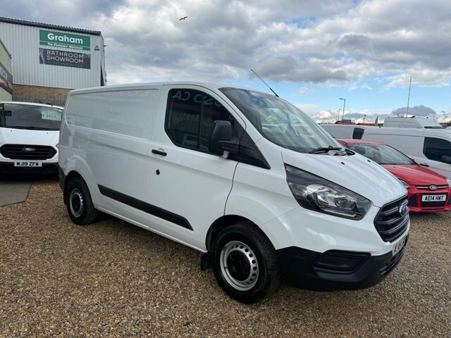 Ford Transit Custom 300 Ecoblue Panel Van MJ19ZGX White #2