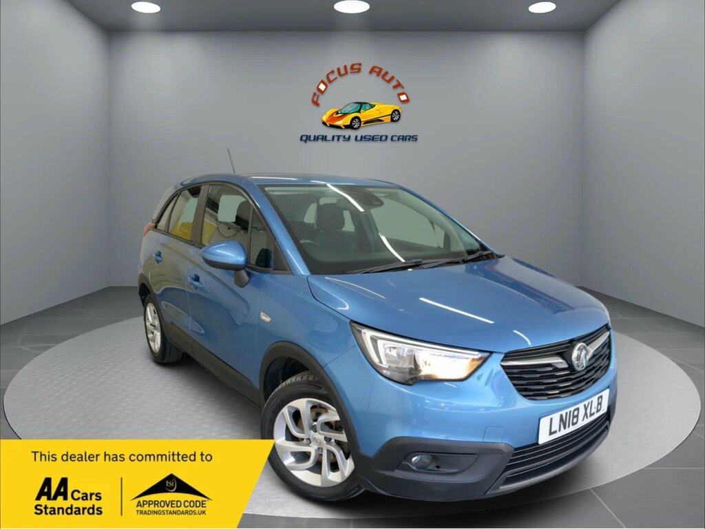 Vauxhall Crossland X 1.2 Turbo Ecotec Gpf Se Nav Suv Blue