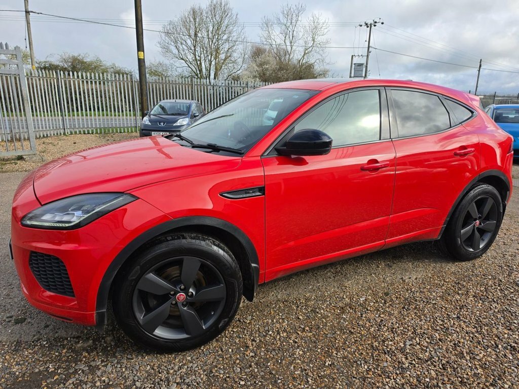 Jaguar E-Pace 2L Chequered Flag OV69DLU Red #4