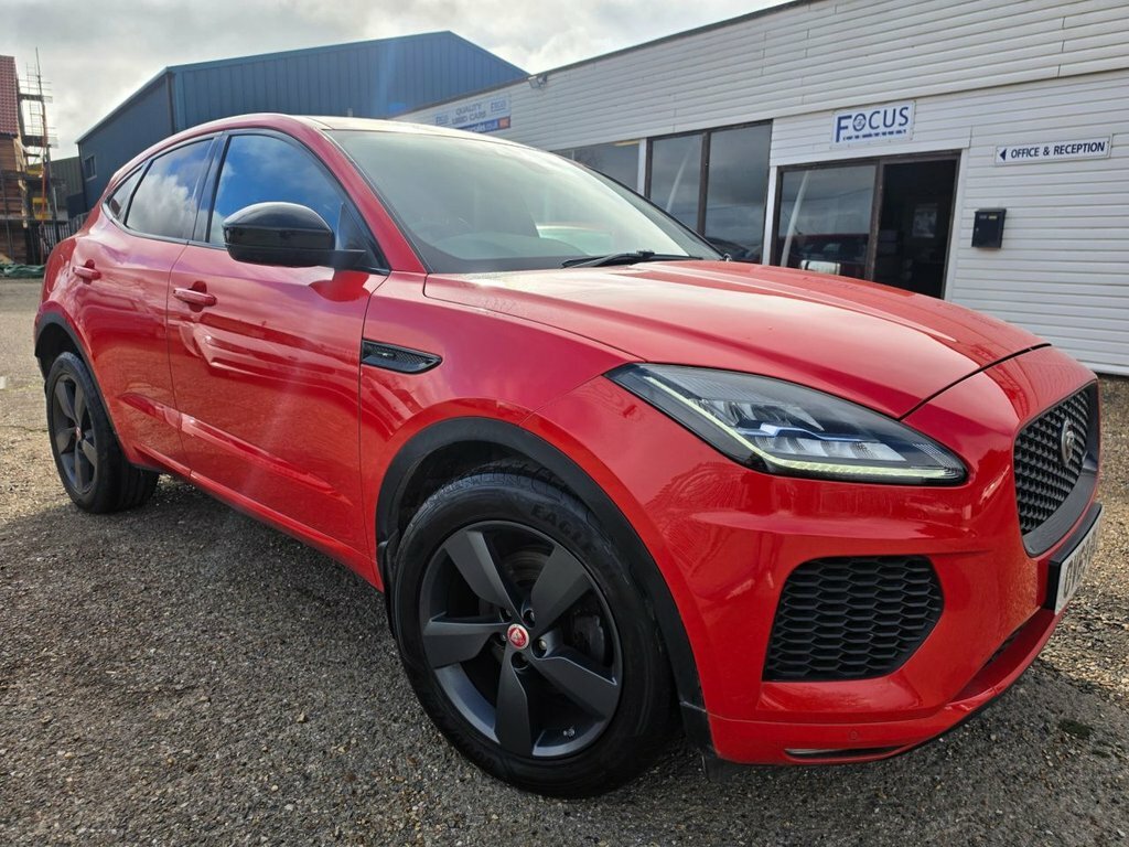 Jaguar E-Pace 2L Chequered Flag OV69DLU Red #2