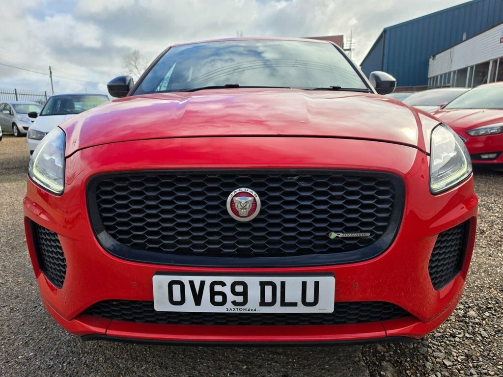 Jaguar E-Pace 2L Chequered Flag OV69DLU Red #5