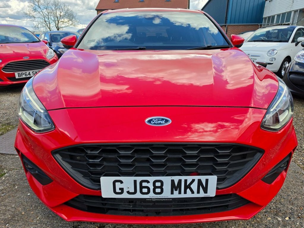 Ford Focus 1L St-line GJ68MKN Red #3