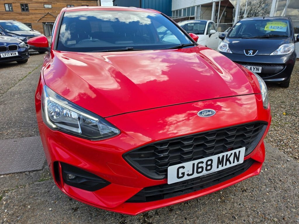Ford Focus 1L St-line GJ68MKN Red #2