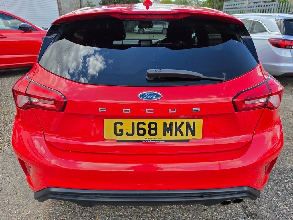 Ford Focus 1L St-line GJ68MKN Red #5
