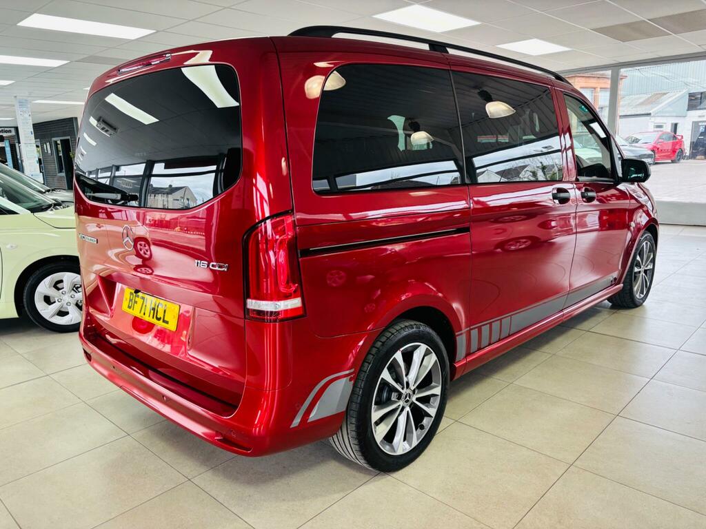 Mercedes-Benz Vito 2.0 116 Cdi Sport Tourer G-tronic Rwd L1 Euro 6 S Red #6
