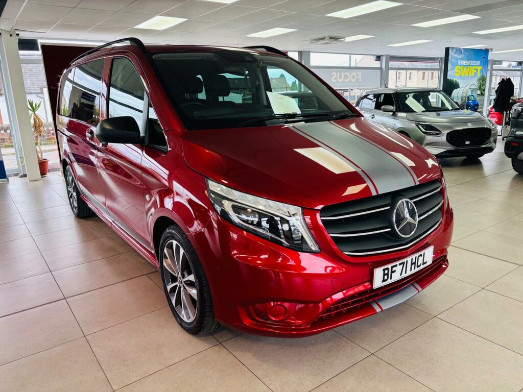 Mercedes-Benz Vito 2.0 116 Cdi Sport Tourer G-tronic Rwd L1 Euro 6 S Red