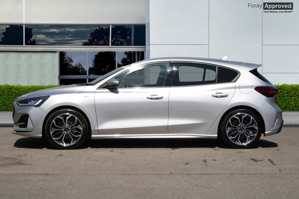 Ford Focus 1.0 Ecoboost Hybrid Mhev St-line X HG25KWP Silver #4
