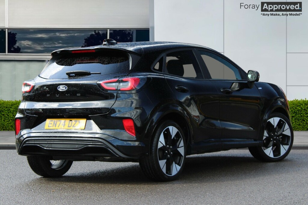 Ford Puma 1.0 Ecoboost Hybrid Mhev St-line X EN74DZX Black #4