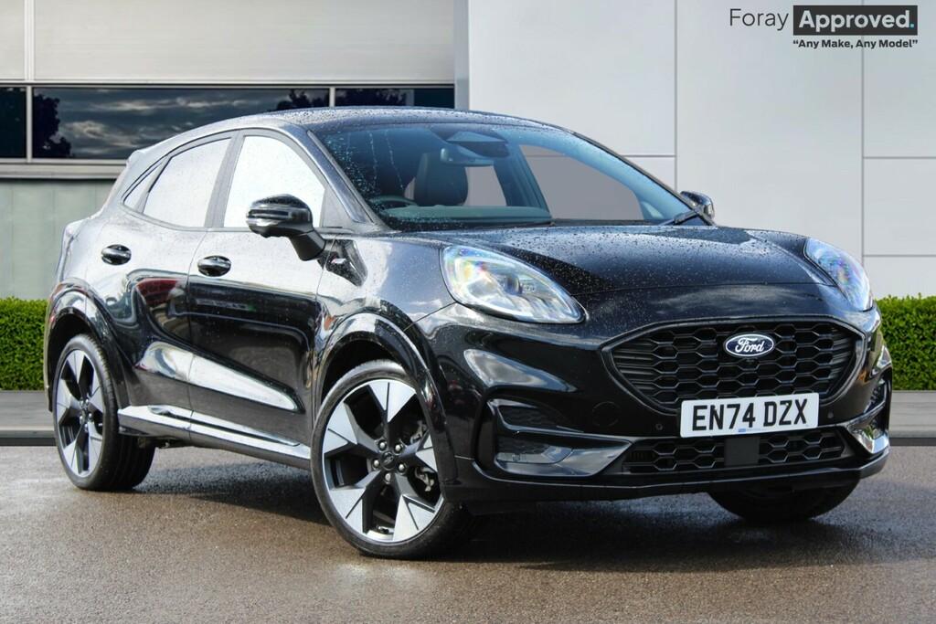 Ford Puma 1.0 Ecoboost Hybrid Mhev St-line X Black