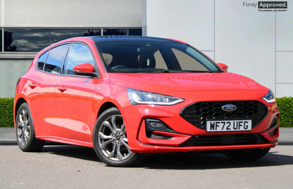 Ford Focus 1.0 Ecoboost St-line Red