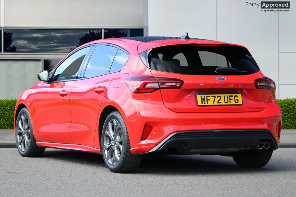 Ford Focus 1.0 Ecoboost St-line WF72UFG Red #4
