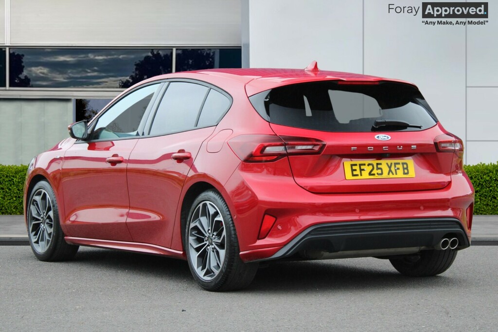 Ford Focus 1.0 Ecoboost Hybrid Mhev 155 St-line X EF25XFB Red #4