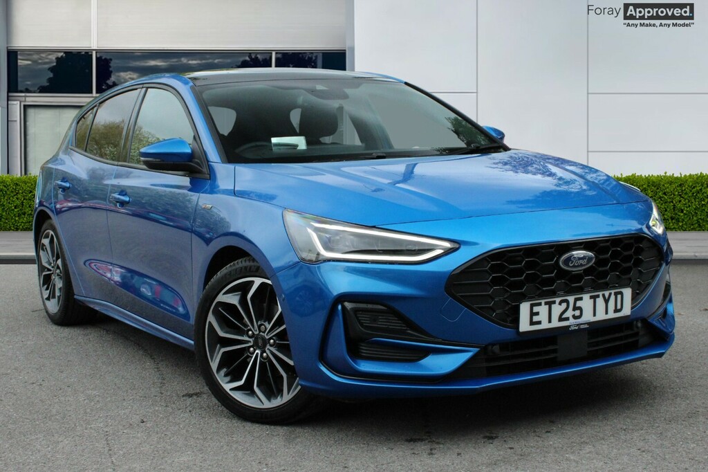 Ford Focus 1.0 Ecoboost Hybrid Mhev 155 St-line X Blue