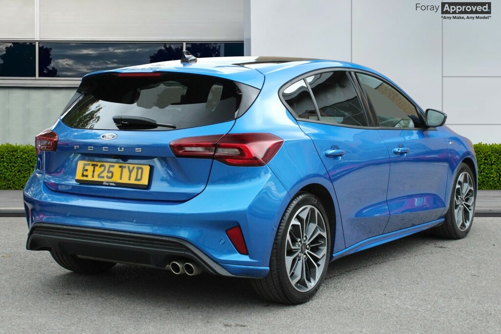 Ford Focus 1.0 Ecoboost Hybrid Mhev 155 St-line X ET25TYD Blue #3