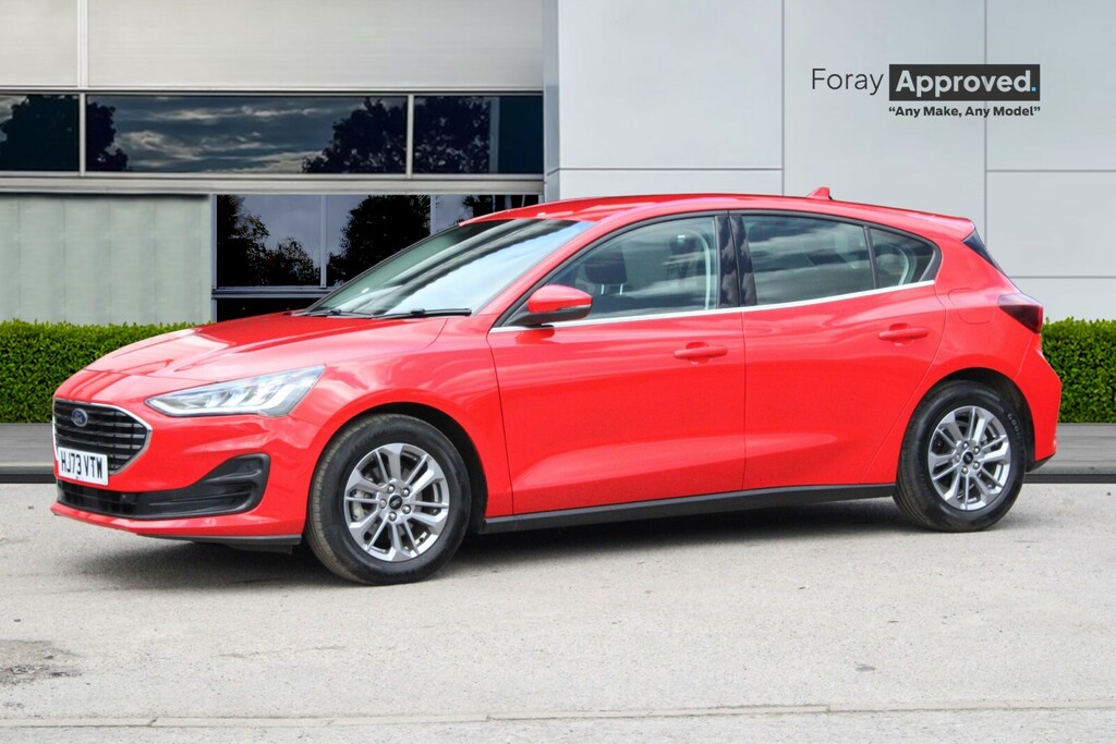 Ford Focus 1.0 Ecoboost Hybrid Mhev 155 Titanium HJ73VTW Red #3