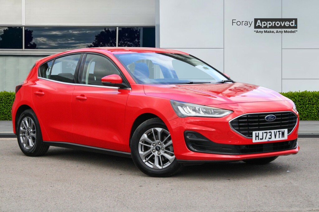 Ford Focus 1.0 Ecoboost Hybrid Mhev 155 Titanium Red