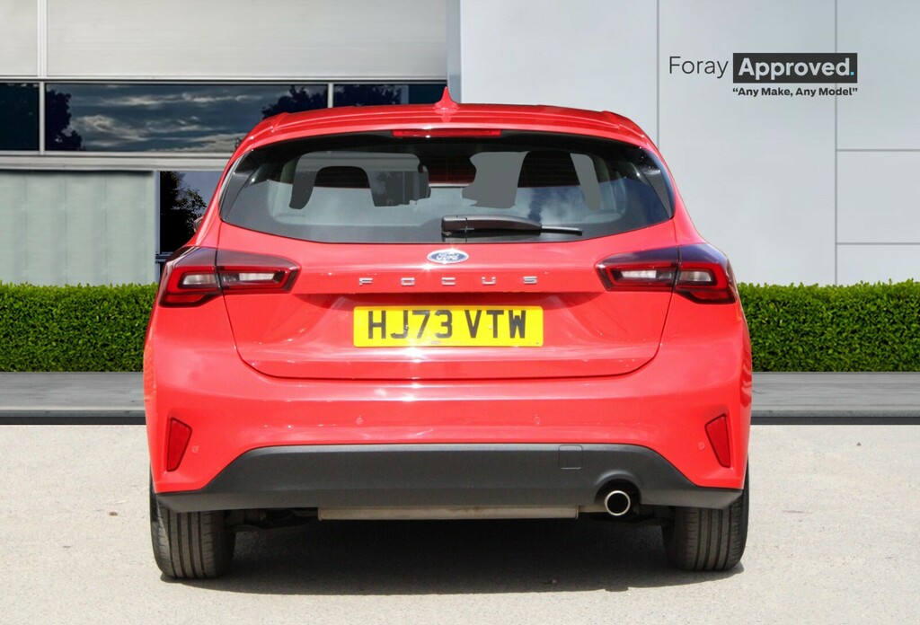 Ford Focus 1.0 Ecoboost Hybrid Mhev 155 Titanium HJ73VTW Red #6