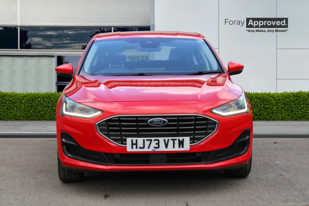 Ford Focus 1.0 Ecoboost Hybrid Mhev 155 Titanium HJ73VTW Red #2